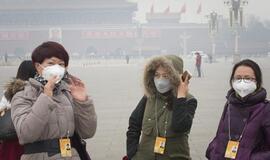 Pekiną vėl aptraukė smogas