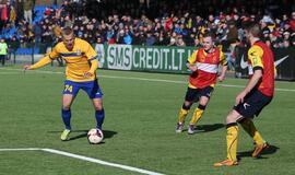 Futbolo rungtynės: "Atlantas" - "Dainava" 6:0