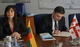 Klaipėdos uoste apsilankė Gruzijos ambasadorė