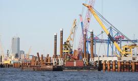 Premjeras: SGD terminalo statybos vyksta sklandžiai