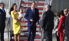 Princo Viljamo šeima atvyko į Australiją