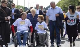 Dalia Grybauskaitė davė startą &quot;Vilties bėgimui&quot;