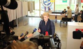 Dalia Grybauskaitė: viskas žmonių valioje