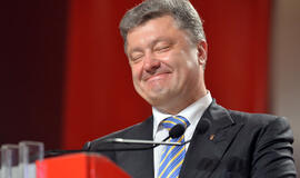 Petro Porošenka laimi Ukrainos prezidento rinkimus jau pirmajame rate