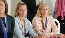 Meras pagerbė "Fortūnos" krepšininkes