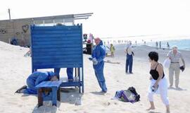 Klaipėdos paplūdimiuose - jau vasara