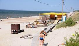 Klaipėdos paplūdimiuose - jau vasara