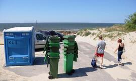 Klaipėdos paplūdimiuose - jau vasara