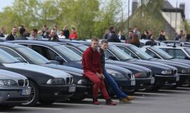 BMW gerbėjai rinkosi pajūryje