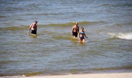 Klaipėdos paplūdimiuose - jau vasara