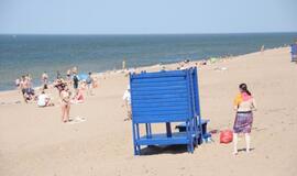 Klaipėdos paplūdimiuose - jau vasara