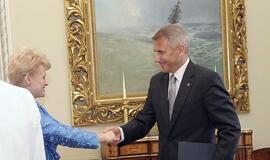 Prezidentė paaiškino, kodėl atleido Vygaudą Ušacką