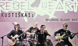 &quot;Rebel Heart&quot; akustinis koncertas muzikos klube &quot;ROXY&quot;
