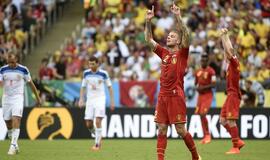 Belgijos rinktinė palaužė Rusijos vienuolikę 1:0