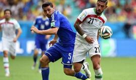 Bosnijos ir Hercegovinos futbolininkai pasirodymą pasaulio čempionate baigė pergale