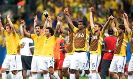 Brazilijos futbolininkai nugalėjo Kamerūno ekipą 4:1