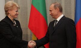 Dalia Grybauskaitė pasveikino Vladimirą Putiną
