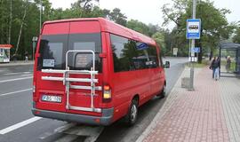 Dviračius jau galima vežti ir autobusais