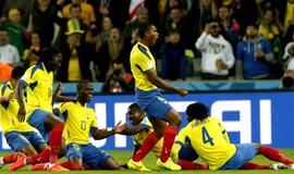 Ekvadoro futbolininkai nugalėjo Hondūro rinktinę 2:1