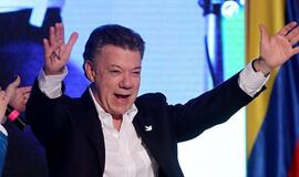 Kolumbijos prezidento rinkimus laimėjo Chuanas Manuelis Santosas