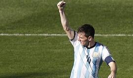 Lionelis Mesis išplėšė  pergalę Argentinai