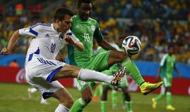 Nigerijos futbolo rinktinė įveikė bosnius 1:0