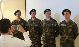 Lozoriaus korpuso įšventinimo ceremonija