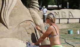 Palangoje - smėlio skulptūrų festivalis