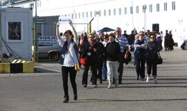 "Celebrity Eclipse" Klaipėdos uoste