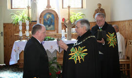 Lozoriaus korpuso įšventinimo ceremonija