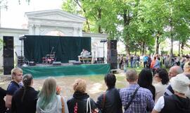 Švėkšnoje šėlo vestuvių muzikantai