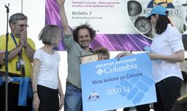 Apdovanoti keliautojų konkurso "Kolumbas LT" nugalėtojai