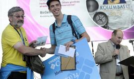 Apdovanoti keliautojų konkurso "Kolumbas LT" nugalėtojai