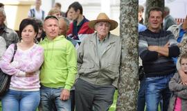 Švėkšnoje šėlo vestuvių muzikantai