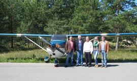 Po trylikos metų Nidoje nusileido orlaivis