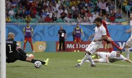 Belgijos futbolininkai po pratęsimo įveikė amerikiečius ir iškopė į pasaulio čempionato ketvirtfinalį