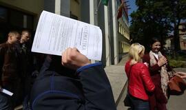 Brandos egzaminai: pasipiktinusių bus visada