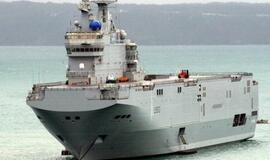 Nepaisydama kritikos, Prancūzija perduos Rusijai &quot;Mistral&quot; tipo karo laivą