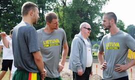 Lietuvos krepšinio rinktinė susirinko į Palangą