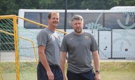 Lietuvos krepšinio rinktinė susirinko į Palangą