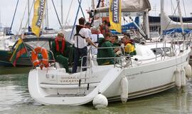 Rinktinės krepšininkai plaukiojo jachtomis