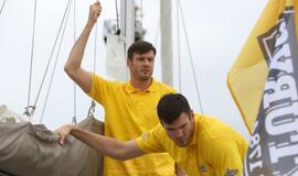 Rinktinės krepšininkai plaukiojo jachtomis