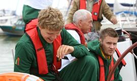 Rinktinės krepšininkai plaukiojo jachtomis