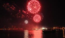 Jūros šventės fejerverkas