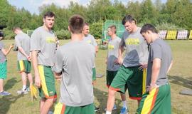 Lietuvos krepšinio rinktinė susirinko į Palangą