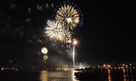 Jūros šventės fejerverkas