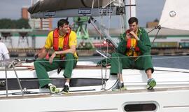 Rinktinės krepšininkai plaukiojo jachtomis