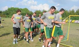 Lietuvos krepšinio rinktinė susirinko į Palangą