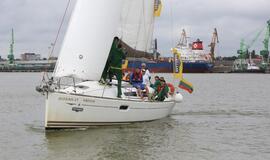 Rinktinės krepšininkai plaukiojo jachtomis