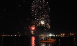 Jūros šventės fejerverkas